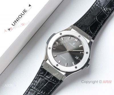 Replica Hublot Classic Fusion V2 Gray Dial Watch Swiss ETA2892